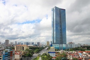 Lotte Center Hanoi is a complex of high-class apartment, Grade A office, 5-star hotel and modern shopping center. (Illustrative image. Photo: VNA)