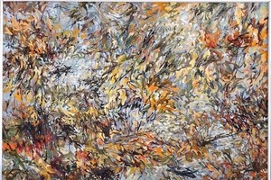 Melody of Bamboo (Source: FB by painter Hoang Dinh)