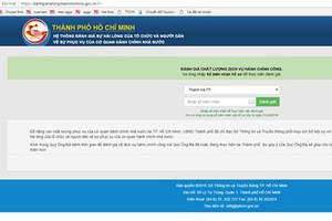 Satisfaction rating system in HCMC more readily accessible