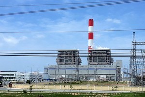 The 1,240MW Vinh Tan 1 is the first thermal power plant in Vietnam to apply the pulverised coal combustion technology. (Source: vtv.vn)