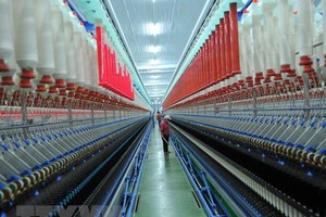 A factory of the Lam Giang Yarn Company (Photo: VNA)