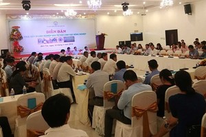 At the forum (Photo: SGGP)