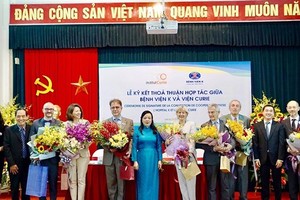 Vietnam’s Cancer hospital, Curie Institute cooperate in treating cancer