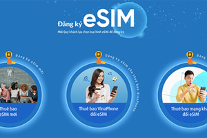 VinaPhone launches eSIM