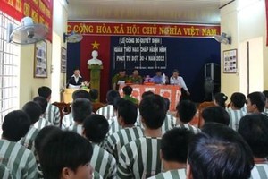 Remission for over 600 prisoners in Tay Ninh before Tet