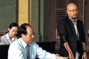 Chairman Dang Le Nguyen Vu at the court (Photo: SGGP)