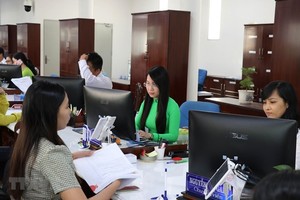 A public administration office in Long An province (Photo: VNA)