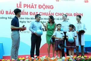 Launch meeting for project “Helmets for Families” takes place in primary school