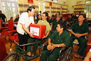 Over $14 million allocated for wounded soldiers, Vietnamese Heroic Mother