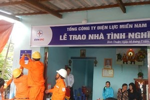 One of the two charitable houses (Photo: SGGP)