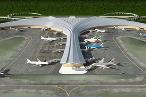 An image of proposed Long Thanh International Airport in the southern province of Dong Nai. (Photo courtesy of ACV)