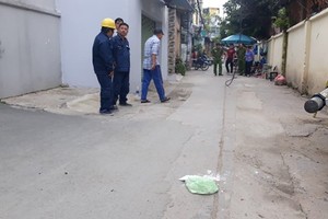 At the incident spot (photo: SGGP)