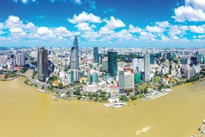 A corner of HCMC (Photo: SGGP)