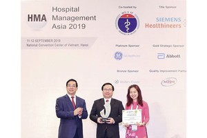 Gia An Hospital 115 awarded for fastest improvement project