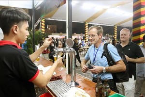 Belgian beer festival underway in Hai Phong
