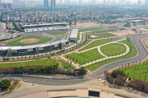 The Hanoi stage of Formula 1 race may take place in November (Photo: VGPC)