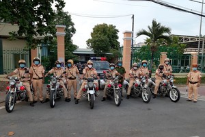 HCMC traffic police launch inspection campaign to crack down violations
