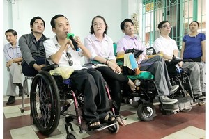 Ho Chi Minh City to raise spending on benefits for disabled people (Photo: SGGP)