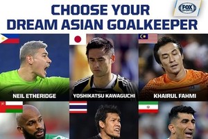 Vietnamese Dang Van Lam is in the FOX Sports Asia shortlist for best Asian goalkeepers. (Photo of FOX Sports facebook)