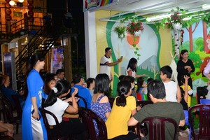 Various activities are organized at the festival (Photo: SGGP)