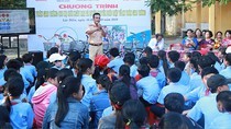 Traffic education will be delivered in junior, senior high schools (Photo: SGGP)