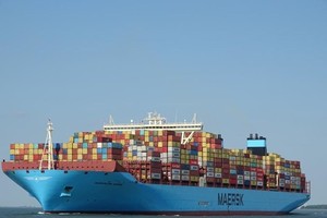 Margrethe Maersk, one of the world’s largest container ships, is set to arrive at Cai Mep International Terminal (CMIT) in the southern province of Ba Ria-Vung Tau on October 26 (Photo: vesselfinder.com)