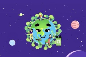 “1-Minute Green Video Challenge” aims to increase awareness of children, adolescents and young people, and support them to raise their voice, develop innovative solutions and take action on issues related to environment and climate change. (Photo: VNA)