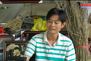 Art  teacher Dang Vu Linh (Photo: SGGP)