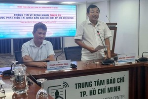 At the press brief (Photo: SGGP)