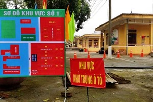 Only authorized personnel allowed in quarantine areas (Photo: SGGP)