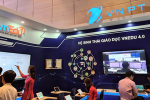 The educational ecosystem vnEdu 4.0 by VNPT has shown its effectiveness in the time of Covid-19 pandemic. (Photo: SGGP)