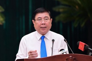Chairman of the Ho Chi Minh City People’s Committee Nguyen Thanh Phong  (Photo: SGGP)
