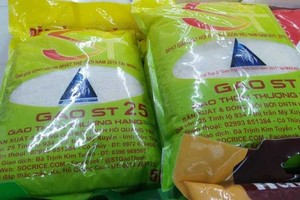 Vietnam's ST 25 rice win the second prize at the World's Best Rice Contest 2020 (Photo: VNA)