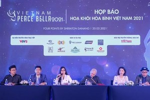 At the press conference (Photo: VNA)