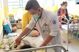 Hand, foot and mouth disease increases in Quang Ngai Province