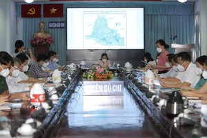 At the meeting (Photo: SGGP)