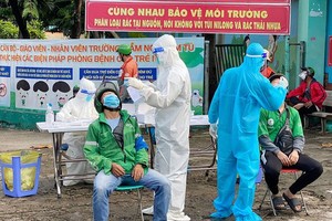 Thu Duc City provides free-of-charge testing for deliverymen