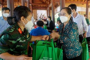 Frontline force sketches beautiful picture: People's Council Chairwoman