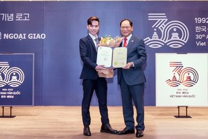 Student wins logo design award on anniversary of Vietnam-RoK diplomatic ties
