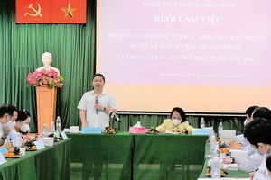 HCMC strictly monitors food safety