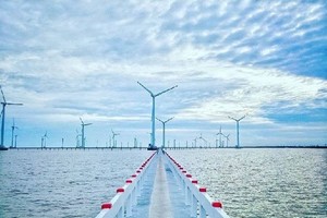 Ben Tre puts into operation wind power plant No. 5