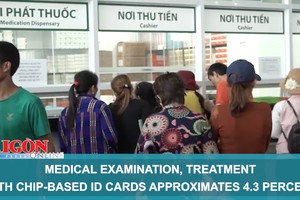 Medical examination, treatment with chip-based ID cards approximates 4.3 percent