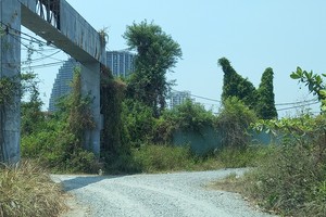 Waste treatment project stagnant due to complicated procedures