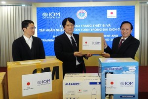 Japan gives medical equipment as non-refundable aid 