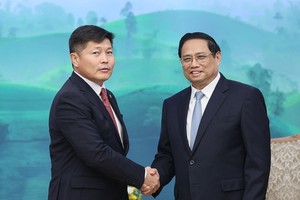PM receives Mongolian Minister of Justice and Home Affairs 