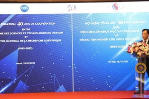 VNese, French scientific research establishments mark 40 years of cooperation