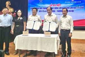 Two departments sign agreement for sake of dwellers’ health