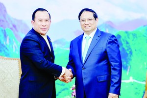 PM receives Cambodian Minister of Inspection