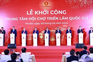 PM attends groundbreaking ceremony for national exhibition center