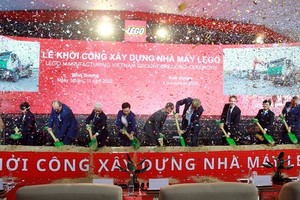 Lego factory in Binh Duong Province expected to offer jobs for 4,000 people